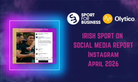Irish Sport on Social Media Monthly Report – April 2026 on Instagram
