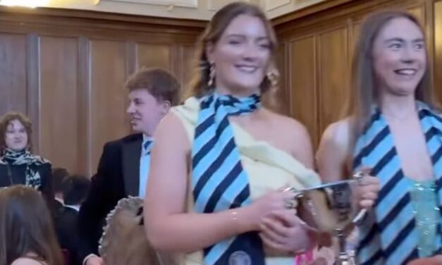 Trinity Sports Awards Night Ends with Honours for Hazel Finn and Ladies Boat Club