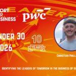 Sport for Business PwC 30 Under 30 2026 – Christian Phillips