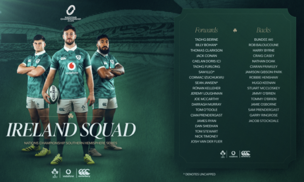 New Faces and Familiar Commercial Strength as Ireland Name Nations Series Squad