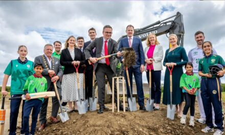 Sod Turned on New National Cricket Centre at Sport Ireland Campus