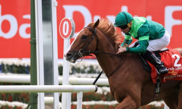 Benvenuto Cellini Delivers Derby Glory at Dubai Duty Free Weekend