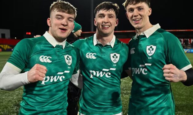 Ireland Name U20 Squad for World Rugby Junior Championship in Georgia