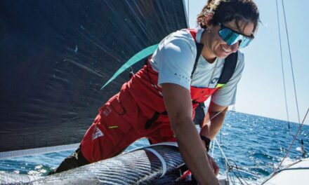 Pamela Lee Takes Round Ireland Test on Route du Rhum Road