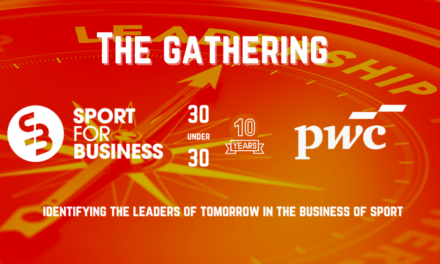 Gathering the Sport for Business PwC 30 Under 30 for 2026