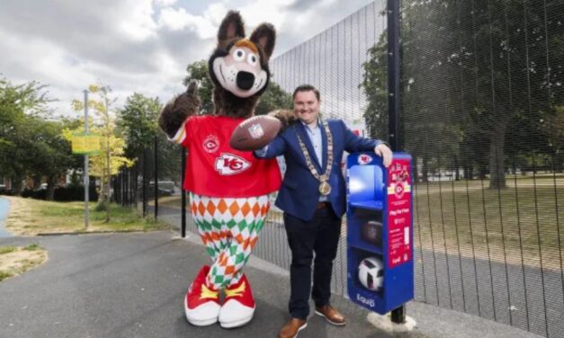 Kansas City Chiefs Expand Irish Presence with Dublin City Council Community Sports Initiative