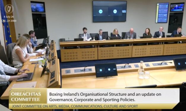 Boxing Ireland Rebuild Wins Oireachtas Committee Praise