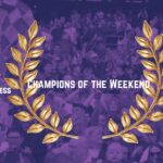Champions of the Weekend, July 10th to 12th, 2026