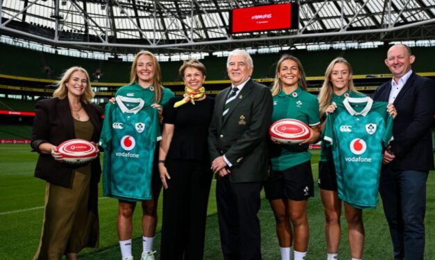 Vodafone Steps Up to Become Main Sponsor of Ireland Women’s Rugby Team