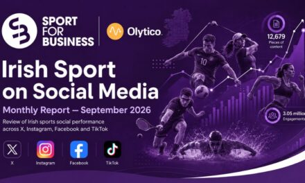 Irish Sport on Social Media Monthly Report – TikTok Bucks the September Trend
