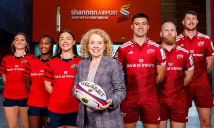 Shannon Airport Extend Munster Rugby Partnership to 2029